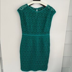 Coldwater Creek Green Teal Dress Size 6